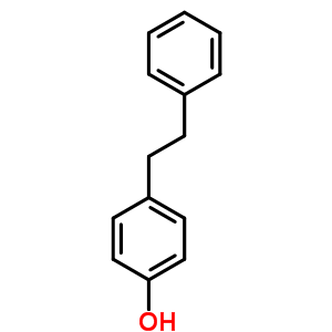 4-苯乙基苯酚結(jié)構(gòu)式_6335-83-7結(jié)構(gòu)式