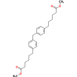 Hexanoic acid, 6,6-(methylenedi-p-phenylene)di-, dimethyl ester (6ci,8ci)Structure,6337-79-7Structure Hexanoic acid, 6,6-(methylenedi-p-phenylene)di-, dimethyl ester (6ci,8ci) Structure,6337-79-7Structure