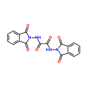 N,N-雙[(1,3-二氫-1,3-二氧代-2H-異吲哚基)-2-基]乙烷二酰胺結(jié)構(gòu)式_63428-99-9結(jié)構(gòu)式