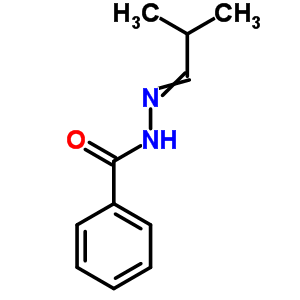 (Isobutylidene)benzohydrazideStructure,63494-84-8Structure (Isobutylidene)benzohydrazide Structure,63494-84-8Structure