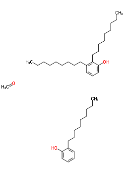 甲醛與二壬基酚和壬基苯酚的聚合物結(jié)構(gòu)式_63494-86-0結(jié)構(gòu)式