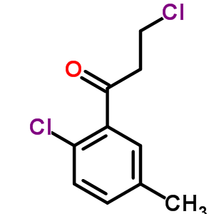 3-Chloro-1-(2-chloro-5-methylphenyl)-1-propanoneStructure,63549-34-8Structure 3-Chloro-1-(2-chloro-5-methylphenyl)-1-propanone Structure,63549-34-8Structure