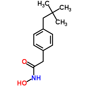 (P-tert-戊基苯基)乙酰羥肟酸結(jié)構(gòu)式_63884-95-7結(jié)構(gòu)式