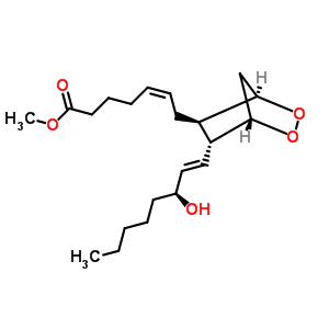 前列腺素 H2 甲酯結(jié)構(gòu)式_63942-75-6結(jié)構(gòu)式