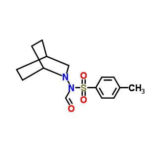 N-[2-氮雜雙環(huán)[2.2.2]-2-辛基]-n-[(4-甲基苯基)磺?；鵠甲酰胺結(jié)構(gòu)式_63980-08-5結(jié)構(gòu)式