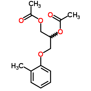 3-(O-tolyloxy)-1,2-propanediol diacetateStructure,63991-86-6Structure 3-(O-tolyloxy)-1,2-propanediol diacetate Structure,63991-86-6Structure