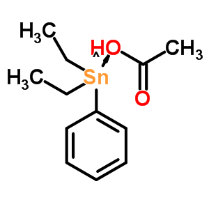 DiethylphenyltinacetateStructure,64036-46-0Structure Diethylphenyltinacetate Structure,64036-46-0Structure