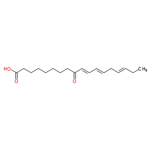 9-Oxo-10,12,15-octadecatrienoic acidStructure,64265-94-7Structure 9-Oxo-10,12,15-octadecatrienoic acid Structure,64265-94-7Structure