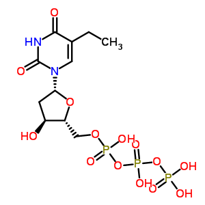 5-Ethyl-2-deoxyuridine triphosphateStructure,64406-41-3Structure 5-Ethyl-2-deoxyuridine triphosphate Structure,64406-41-3Structure