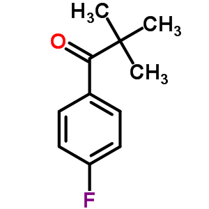 1-Propanone,2,2-dimethyl-1-(4-fluorophenyl)-Structure,64436-59-5Structure 1-Propanone,2,2-dimethyl-1-(4-fluorophenyl)- Structure,64436-59-5Structure