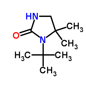 2-Imidazolidinone,1-(1,1-dimethylethyl)-5,5-dimethyl-Structure,64942-56-9Structure 2-Imidazolidinone,1-(1,1-dimethylethyl)-5,5-dimethyl- Structure,64942-56-9Structure