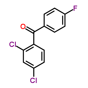 (2,4-Dichlorophenyl)-(4-fluorophenyl)methanoneStructure,65214-59-7Structure (2,4-Dichlorophenyl)-(4-fluorophenyl)methanone Structure,65214-59-7Structure