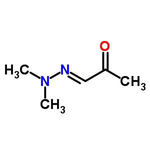 (9ci)-2-氧代丙醛 1-(二甲基肼酮)結(jié)構(gòu)式_65295-97-8結(jié)構(gòu)式