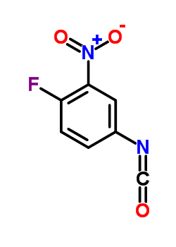 4-Fluoro-3-nitrophenyl isocyanateStructure,65303-82-4Structure 4-Fluoro-3-nitrophenyl isocyanate Structure,65303-82-4Structure