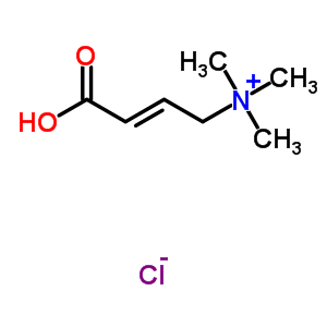 3-Carboxy-n,n,n-trimethyl-2-propen-1-aminium chlorideStructure,6538-82-5Structure 3-Carboxy-n,n,n-trimethyl-2-propen-1-aminium chloride Structure,6538-82-5Structure