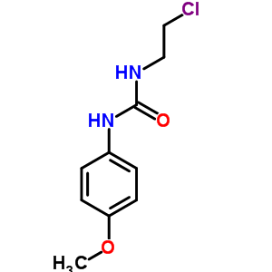 Urea,n-(2-chloroethyl)-n-(4-methoxyphenyl)-Structure,65536-40-5Structure Urea,n-(2-chloroethyl)-n-(4-methoxyphenyl)- Structure,65536-40-5Structure