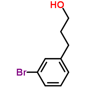 3-(3-Bromophenyl)propan-1-olStructure,65537-54-4Structure 3-(3-Bromophenyl)propan-1-ol Structure,65537-54-4Structure