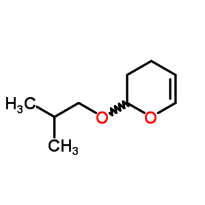 2H-pyran,3,4-dihydro-2-(2-methylpropoxy)-Structure,6581-67-5Structure 2H-pyran,3,4-dihydro-2-(2-methylpropoxy)- Structure,6581-67-5Structure