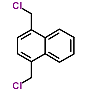1,4-Bischloromethyl-naphthaleneStructure,6586-89-6Structure 1,4-Bischloromethyl-naphthalene Structure,6586-89-6Structure