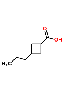 3-丙基環(huán)丁烷羧酸結(jié)構(gòu)式_66016-17-9結(jié)構(gòu)式