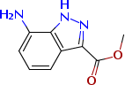 1H-indazole-3-carboxylicacid,7-amino-,methylester(9ci) Structure,660823-37-0Structure