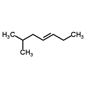 反式-6-甲基-3-庚烯結(jié)構(gòu)式_66225-20-5結(jié)構(gòu)式