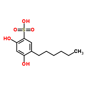 5-Hexyl-2,4-dihydroxy-benzenesulfonic acidStructure,6623-92-3Structure 5-Hexyl-2,4-dihydroxy-benzenesulfonic acid Structure,6623-92-3Structure
