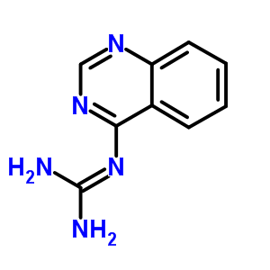 2-Quinazolin-4-ylguanidineStructure,6635-74-1Structure 2-Quinazolin-4-ylguanidine Structure,6635-74-1Structure