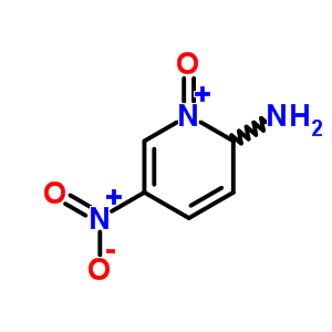 2-Pyridinamine,5-nitro-, 1-oxideStructure,6654-74-6Structure 2-Pyridinamine,5-nitro-, 1-oxide Structure,6654-74-6Structure