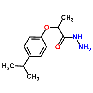 2-(4-Isopropylphenoxy)propanohydrazideStructure,667412-84-2Structure 2-(4-Isopropylphenoxy)propanohydrazide Structure,667412-84-2Structure