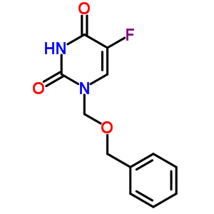 5-Fluoro-1-(phenylmethoxymethyl)pyrimidine-2,4-dioneStructure,66910-37-0Structure 5-Fluoro-1-(phenylmethoxymethyl)pyrimidine-2,4-dione Structure,66910-37-0Structure