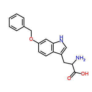 Tryptophan, 6-(phenylmethoxy)-Structure,67607-63-0Structure Tryptophan, 6-(phenylmethoxy)- Structure,67607-63-0Structure