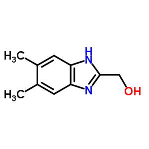 1H-benzimidazole-2-methanol,5,6-dimethyl-(9ci) Structure,6761-86-0Structure