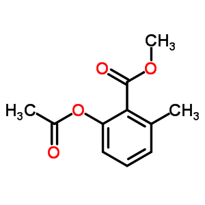 2-(乙?；趸?-6-甲基苯甲酸甲酯結構式_68040-67-5結構式