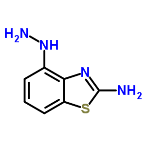 2-Benzothiazolamine,4-hydrazino-(9ci)Structure,68140-94-3Structure 2-Benzothiazolamine,4-hydrazino-(9ci) Structure,68140-94-3Structure