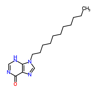 9-Undecyl-3h-purin-6-oneStructure,68180-26-7Structure 9-Undecyl-3h-purin-6-one Structure,68180-26-7Structure