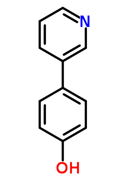 4-(3-吡啶)苯酚結(jié)構(gòu)式_68223-13-2結(jié)構(gòu)式