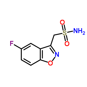 5-Fluoro-3-sulfamoylmethyl-1,2-benzisoxazoleStructure,68291-99-6Structure 5-Fluoro-3-sulfamoylmethyl-1,2-benzisoxazole Structure,68291-99-6Structure