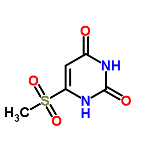 6-(Methylsulfonyl)uracilStructure,6851-33-8Structure 6-(Methylsulfonyl)uracil Structure,6851-33-8Structure