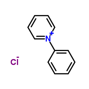 1-苯基吡啶鎓氯化物結(jié)構(gòu)式_68579-35-1結(jié)構(gòu)式