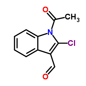 1H-indole-3-carboxaldehyde,1-acetyl-2-chloro-Structure,68640-95-9Structure 1H-indole-3-carboxaldehyde,1-acetyl-2-chloro- Structure,68640-95-9Structure
