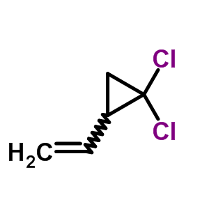 Cyclopropane, 1,1-dichloro-2-ethenyl-Structure,694-33-7Structure Cyclopropane, 1,1-dichloro-2-ethenyl- Structure,694-33-7Structure