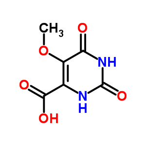 2,6-Dihydroxy-5-methoxypyrimidine-4-carboxylic acidStructure,6944-35-0Structure 2,6-Dihydroxy-5-methoxypyrimidine-4-carboxylic acid Structure,6944-35-0Structure