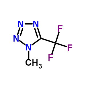 1H-tetrazole,1-methyl-5-(trifluoromethyl)-Structure,697-94-9Structure 1H-tetrazole,1-methyl-5-(trifluoromethyl)- Structure,697-94-9Structure