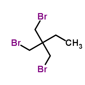 1-溴-2,2-雙(溴甲基)-丁烷結(jié)構(gòu)式_6974-30-7結(jié)構(gòu)式