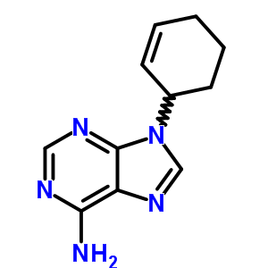 9H-purin-6-amine,9-(2-cyclohexen-1-yl)-Structure,6975-25-3Structure 9H-purin-6-amine,9-(2-cyclohexen-1-yl)- Structure,6975-25-3Structure