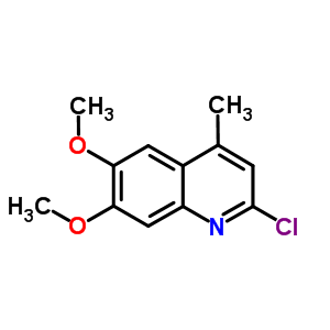 2-Chloro-6,7-dimethoxy-4-methylquinolineStructure,697793-63-8Structure 2-Chloro-6,7-dimethoxy-4-methylquinoline Structure,697793-63-8Structure