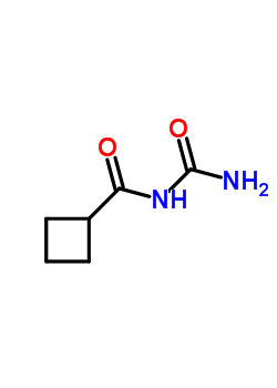 Cyclobutanecarboxamide, n-(aminocarbonyl)-(9ci) Structure,69798-32-9Structure