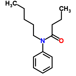 N-戊基-N-苯基-丁酰胺結(jié)構(gòu)式_69833-25-6結(jié)構(gòu)式