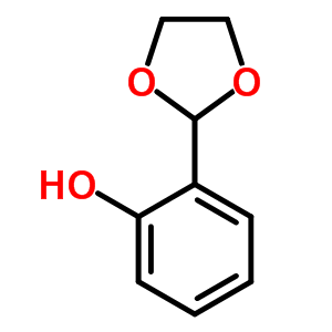 2-(1,3-二氧雜烷-2-基)-苯酚結(jié)構(gòu)式_6988-19-8結(jié)構(gòu)式